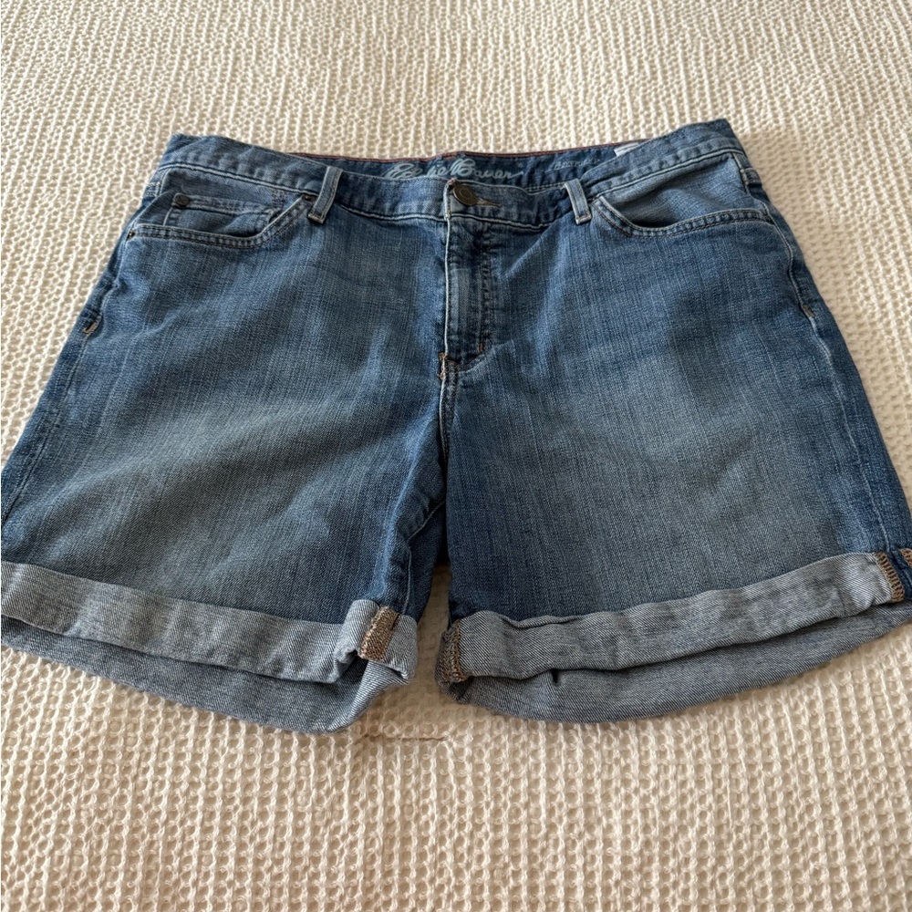 Eddie Bauer Women's Boyfriend Jean Shorts